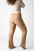 Ribbed Knit Flare Pants